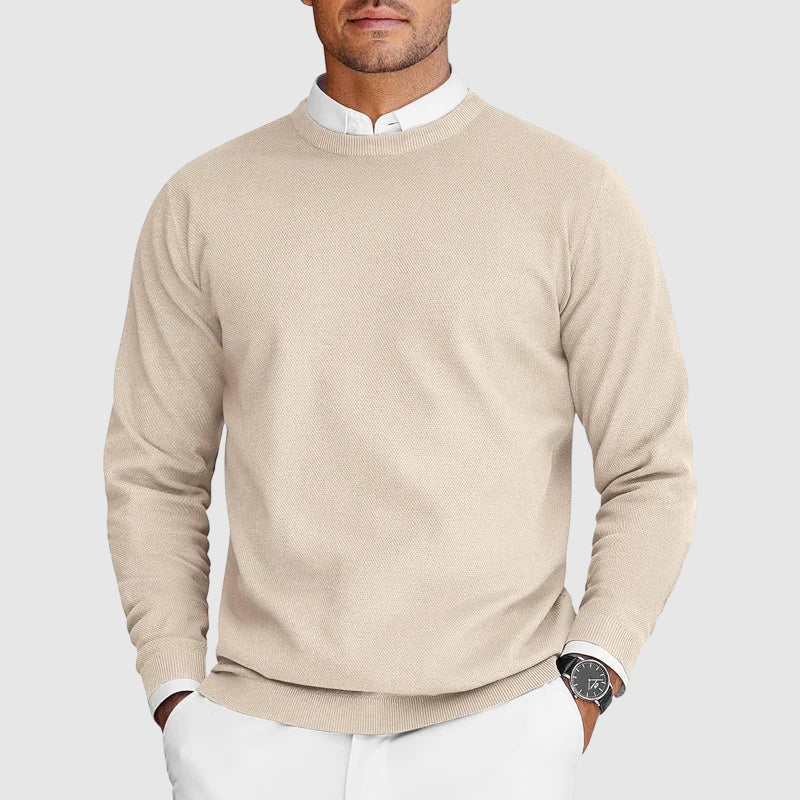 Arlen | Long Sleeve Crew Neck Sweater