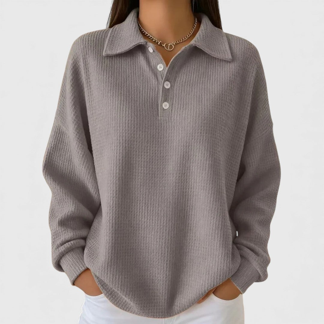 Mila | Soft Knit Collar Sweater