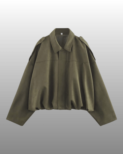 JADA SUEDE URBAN BOMBER JACKET